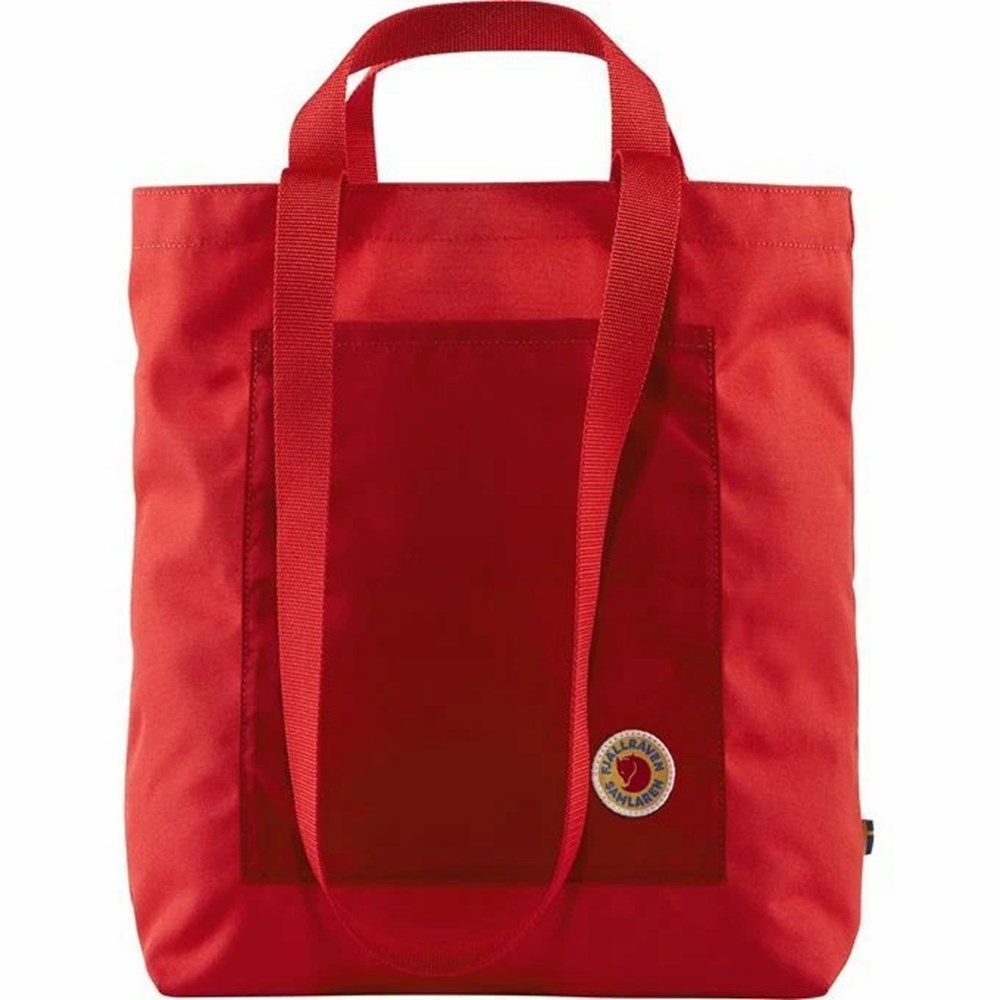 Men\'s Fjällräven Samlaren Shoulder Bag Red | 0987QJDCA