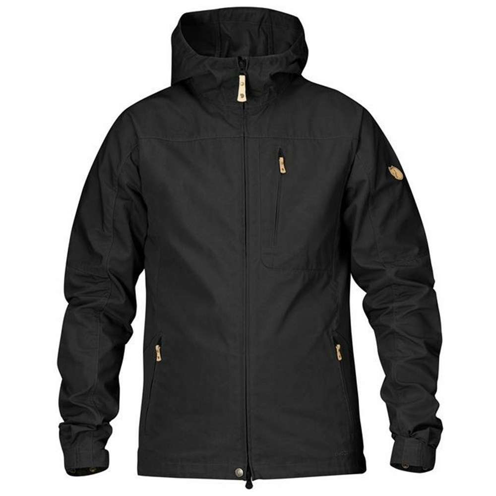 Men\'s Fjällräven Sten Winter Jacket Black | 7130HQKCX