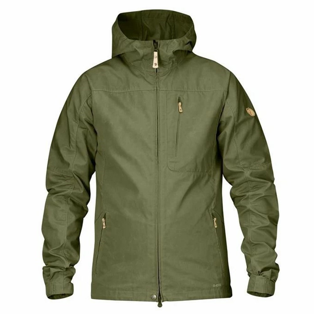 Men\'s Fjällräven Sten Winter Jacket Green | 6370WTCUN