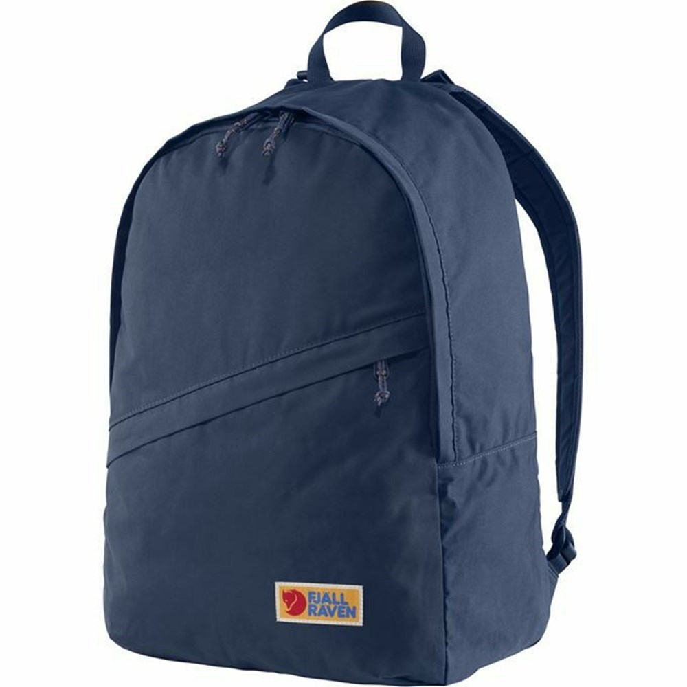 Men\'s Fjällräven Vardag 25 Backpacks Navy | 8701SQDWO