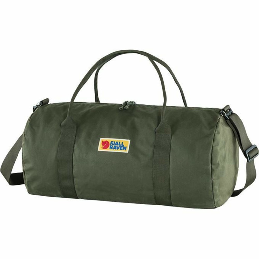 Men\'s Fjällräven Vardag 30 Backpacks Green | 9546OHDMN