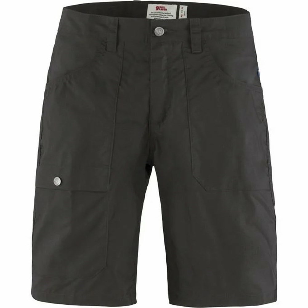 Men\'s Fjällräven Vardag Shorts Grey | 7148AWBTH