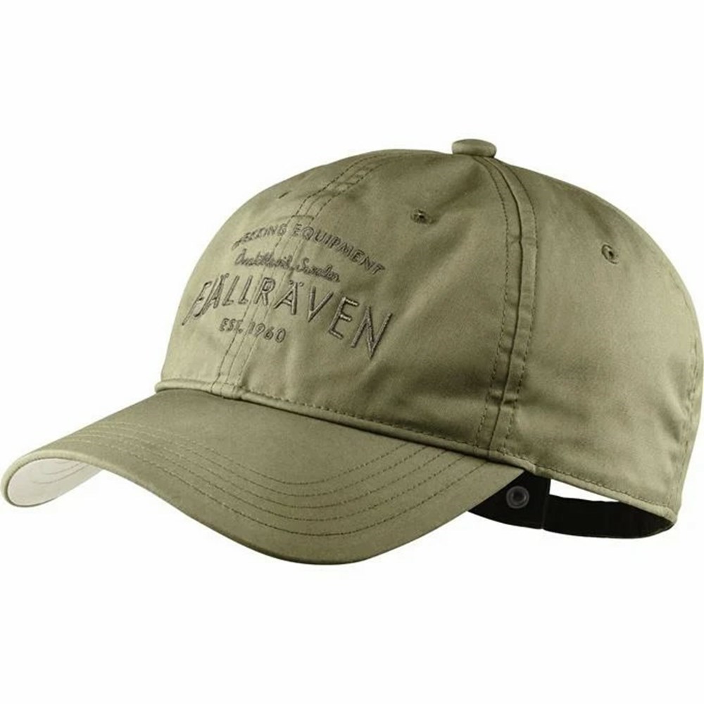 Women\'s Fjällräven 1960 Hats Green | 4950OLZKF