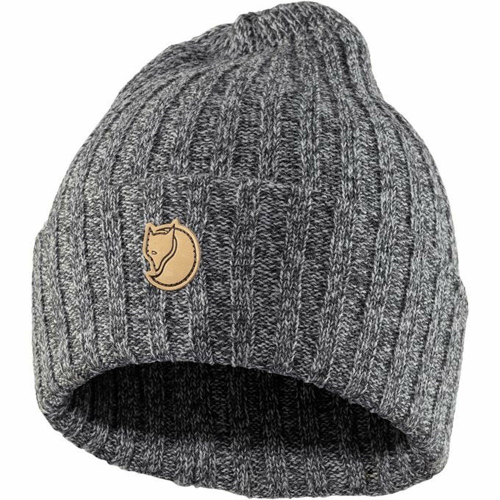 Women\'s Fjällräven Byron Beanies Grey | 2849DEQWV