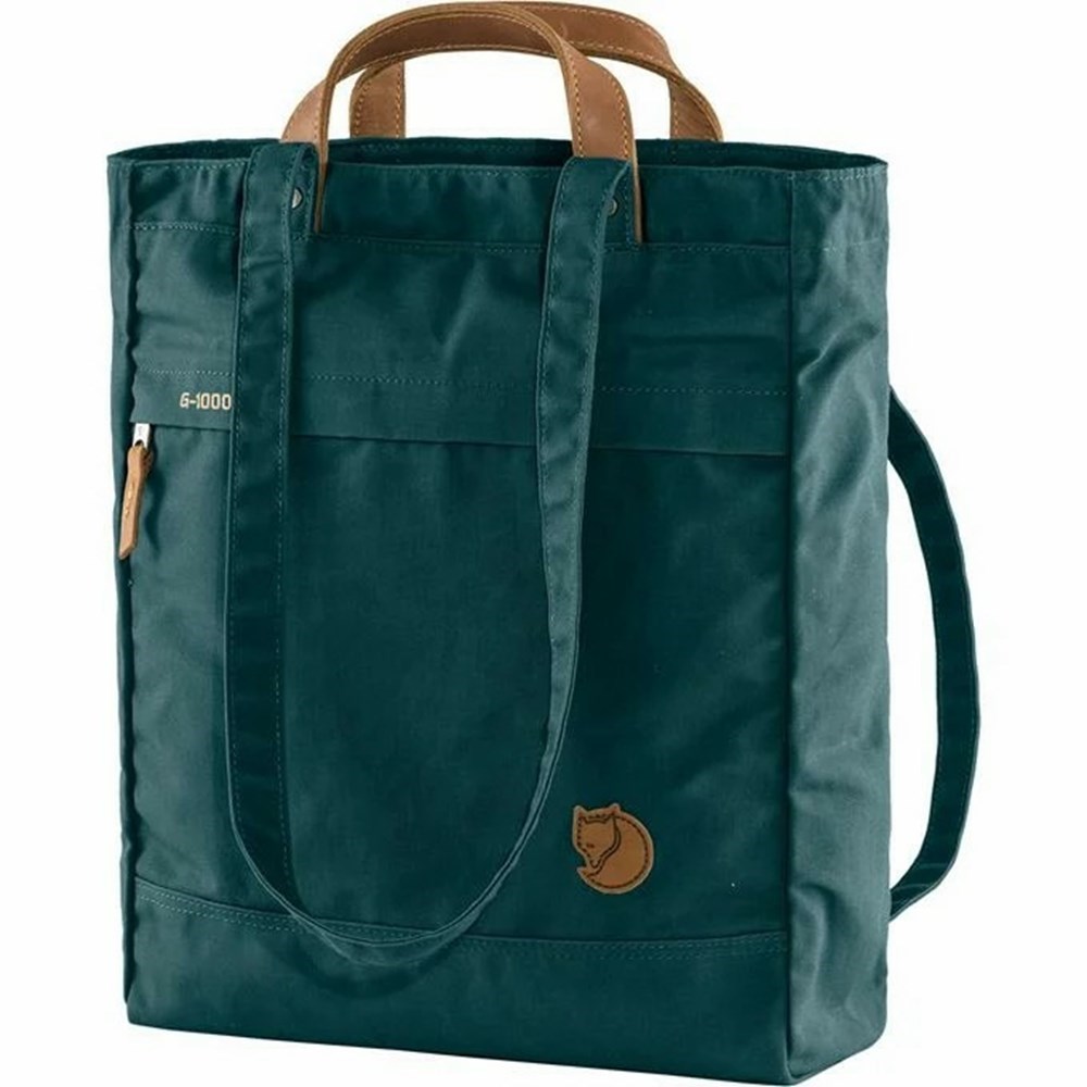 Women\'s Fjällräven Foldsack No. 1 Shoulder Bag Green | 4257BPKCI