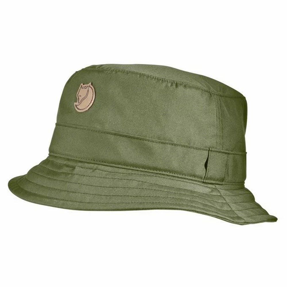 Women\'s Fjällräven Kiruna Hats Green | 2693PTHGO