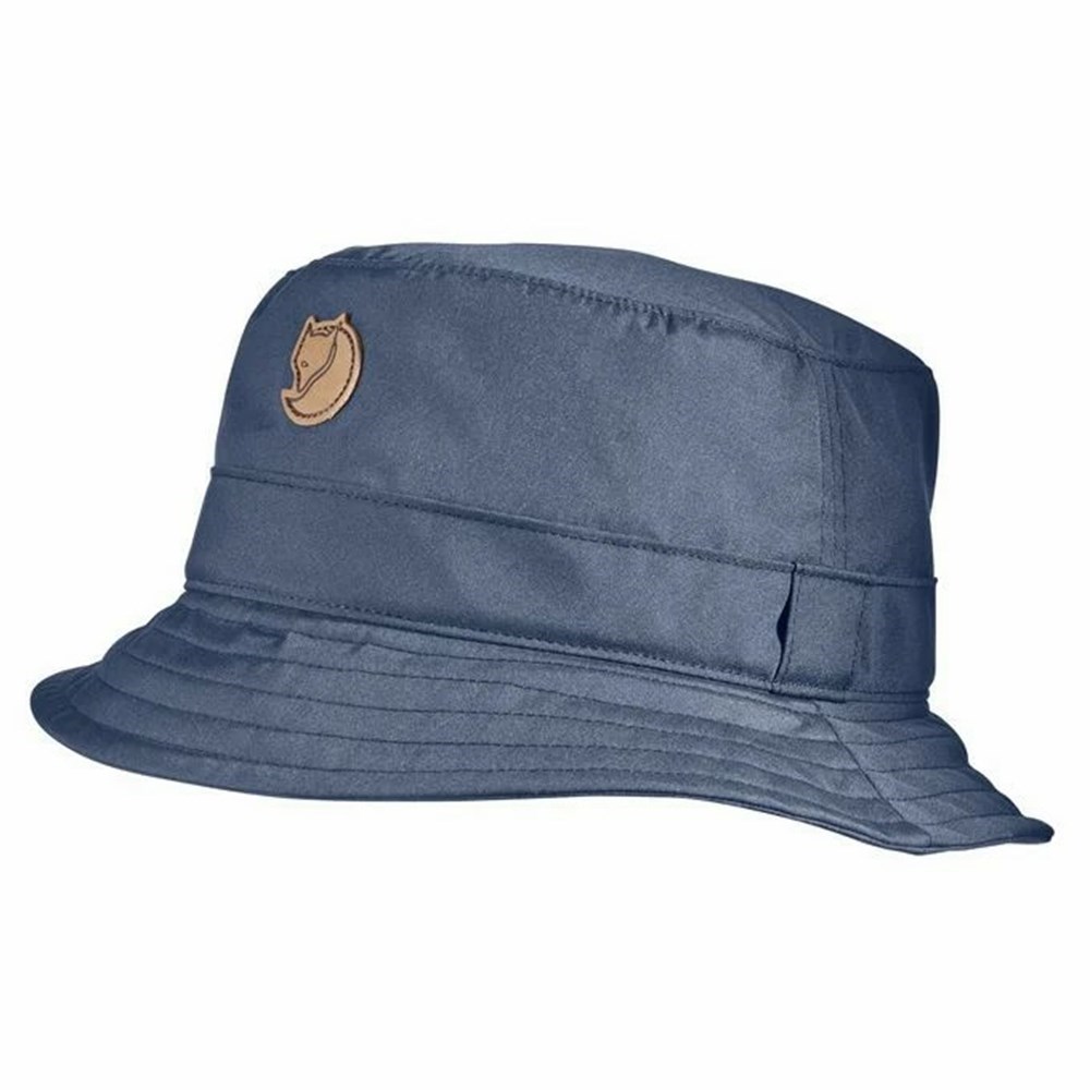 Women\'s Fjällräven Kiruna Hats Navy | 5302SQRFX