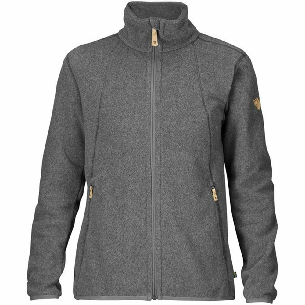 Women\'s Fjällräven Stina Fleece Grey | 1403AXFRC