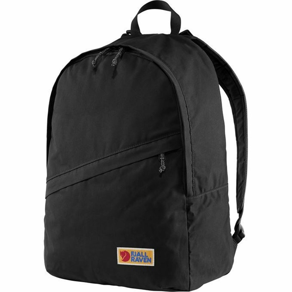 Women\'s Fjällräven Vardag 25 Backpacks Black | 9234YCQPX